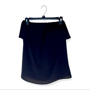 VICI-Strapless Top-Size Medium Black